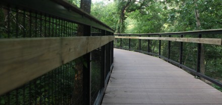 Pedestrian Bridge / Boardwalk – Prairie Creek Park, Richardson, TX